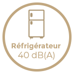 Réfrigérateur 40dBA