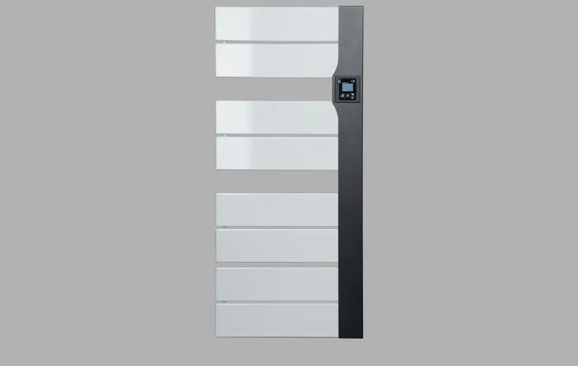 Balica sèche-serviettes statique 500W blanc et anthracite