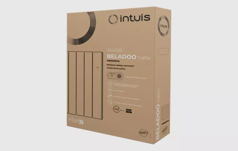 Radiateur electrique Intuis Beladoo Nativ plinthe