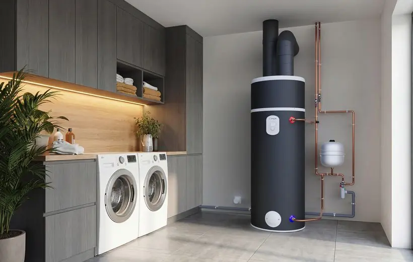 Chauffe-eau thermodynamique connecté - EDEL nativ AIR - sortie mixte