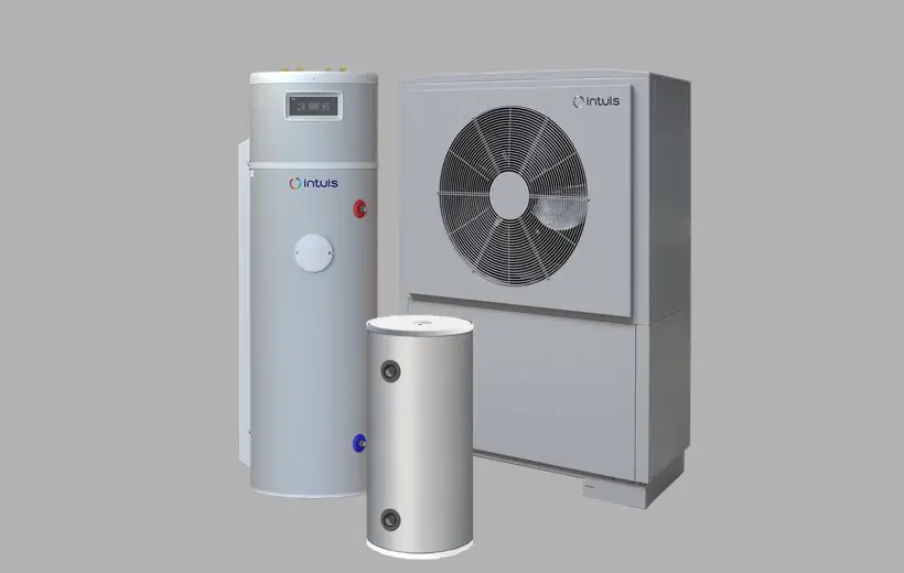 Solution Pompe à chaleur HRC Double Service Pilote Ds170D - ballon découplage Onix 40