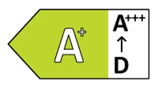 Energy class A+ / Heat pump