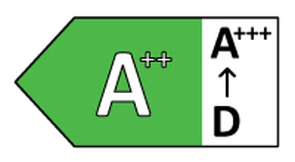 Energy class A++ / Heat pump